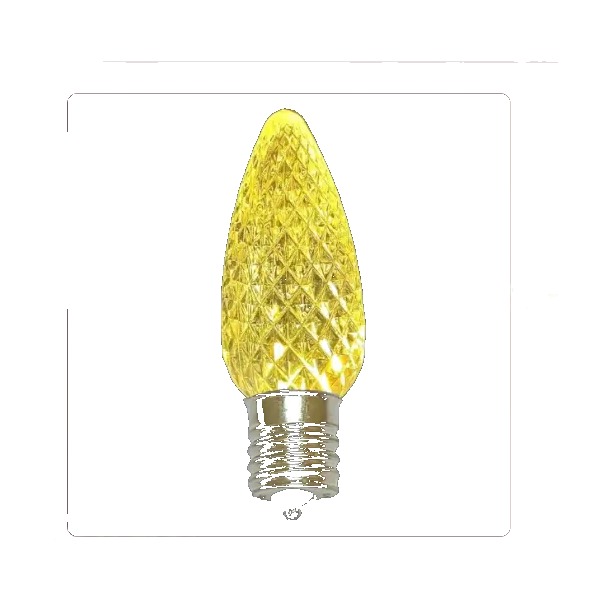 Warm white Christmas light bulb